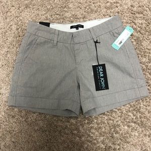 Dear John finnegan roll cuff chino shorts 27